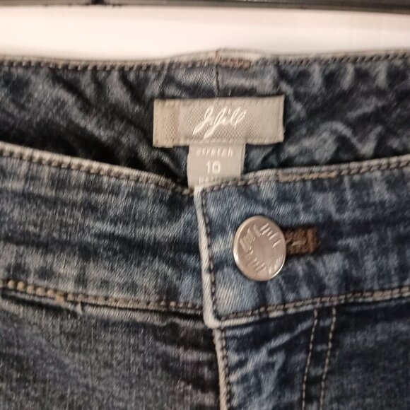 J. Jill Petite Stretch Bootcut Jeans Women’s Size 10P Blue Denim Comfort Fit - Picture 3 of 6